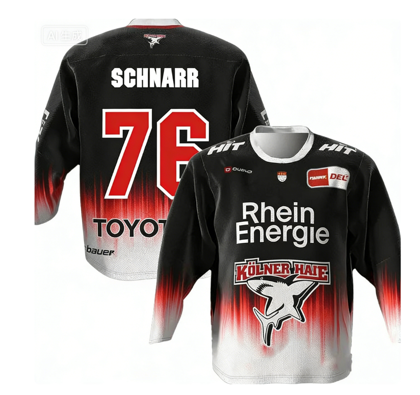 3D Printing Jersey - Kölner Haie MacLeod #89 Russell 2026