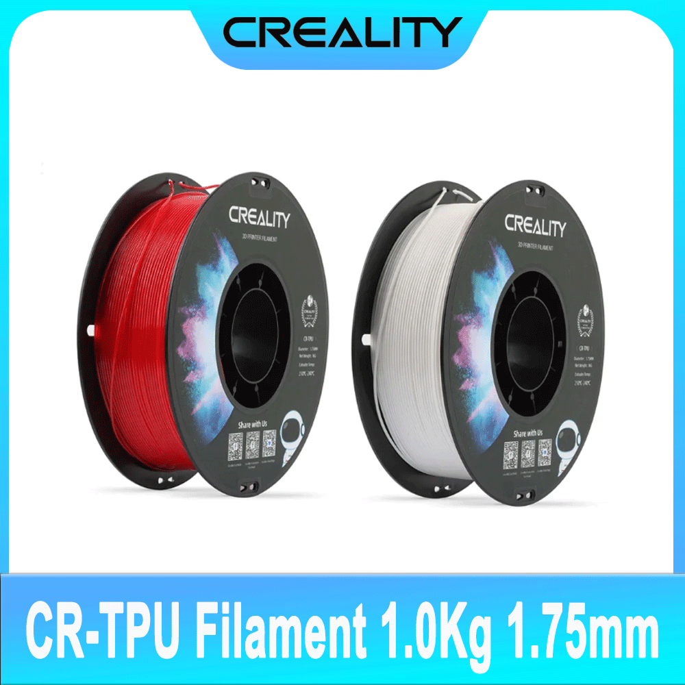 3D Printing High Temperature Materials - Creality Original CR-TPU Filament 1.0Kg 1.75mm