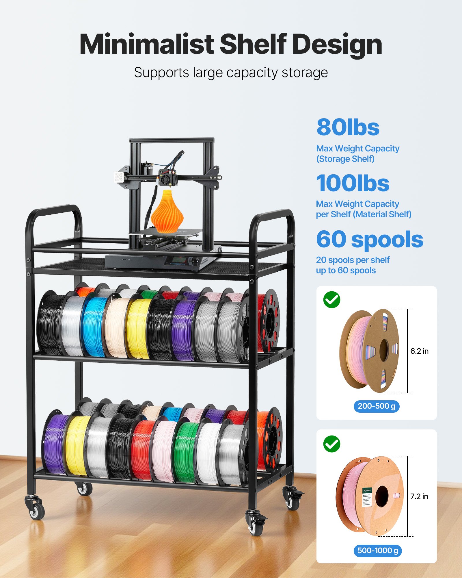 3D Printing Workshop - 3D Printer Filament Storage Rack, 3