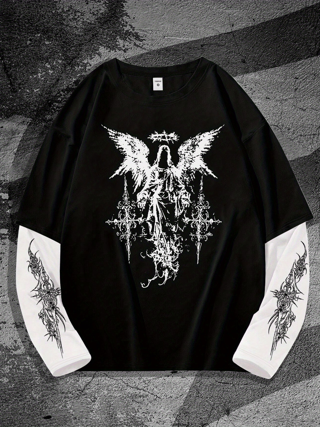 3D Printing Jersey - New men's long-sleeved T-shirt for Spring
