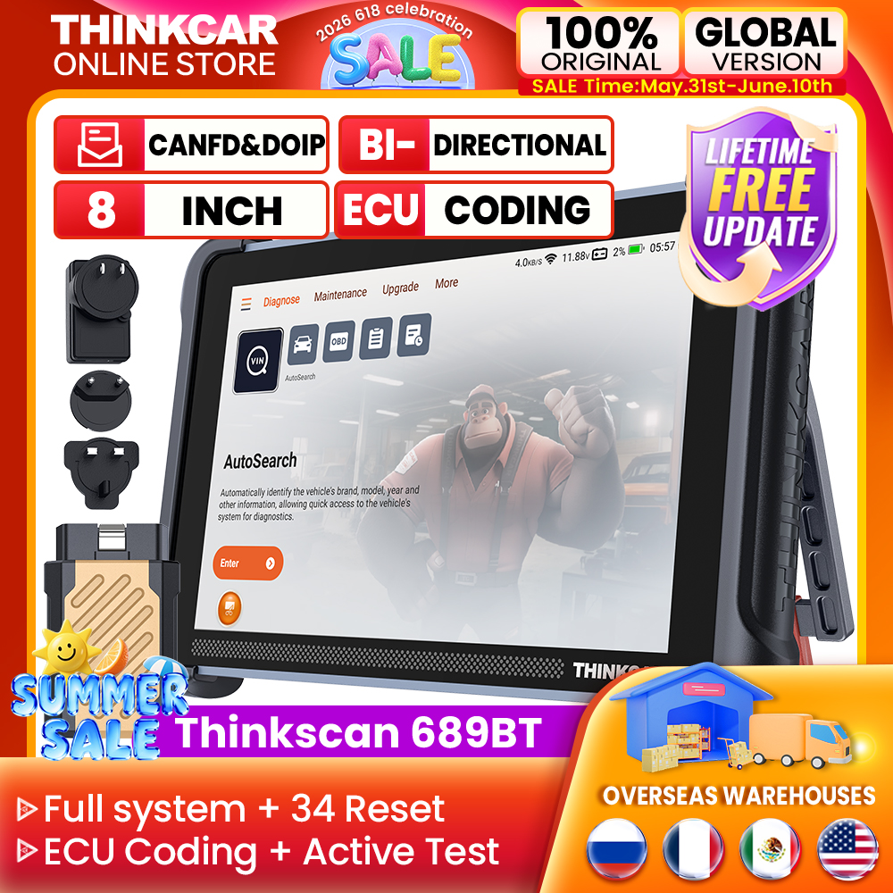 3D Printing Online - THINKCAR Thinkscan 689BT OBD2 diagnostic tools
