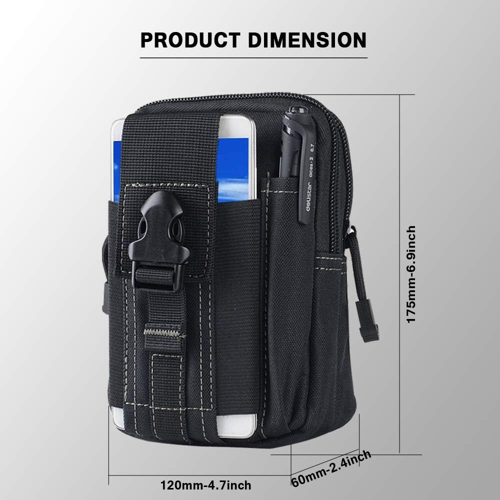 Tactical Molle Belt Pouch Mili - Timing Belt avaliação e preço