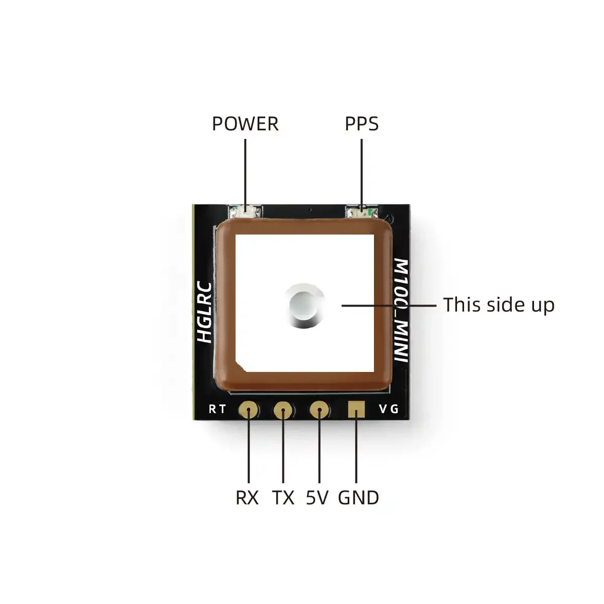 HGLRC M100 MINI M10 GPS Module - 3D Printing Drone avaliação e preço