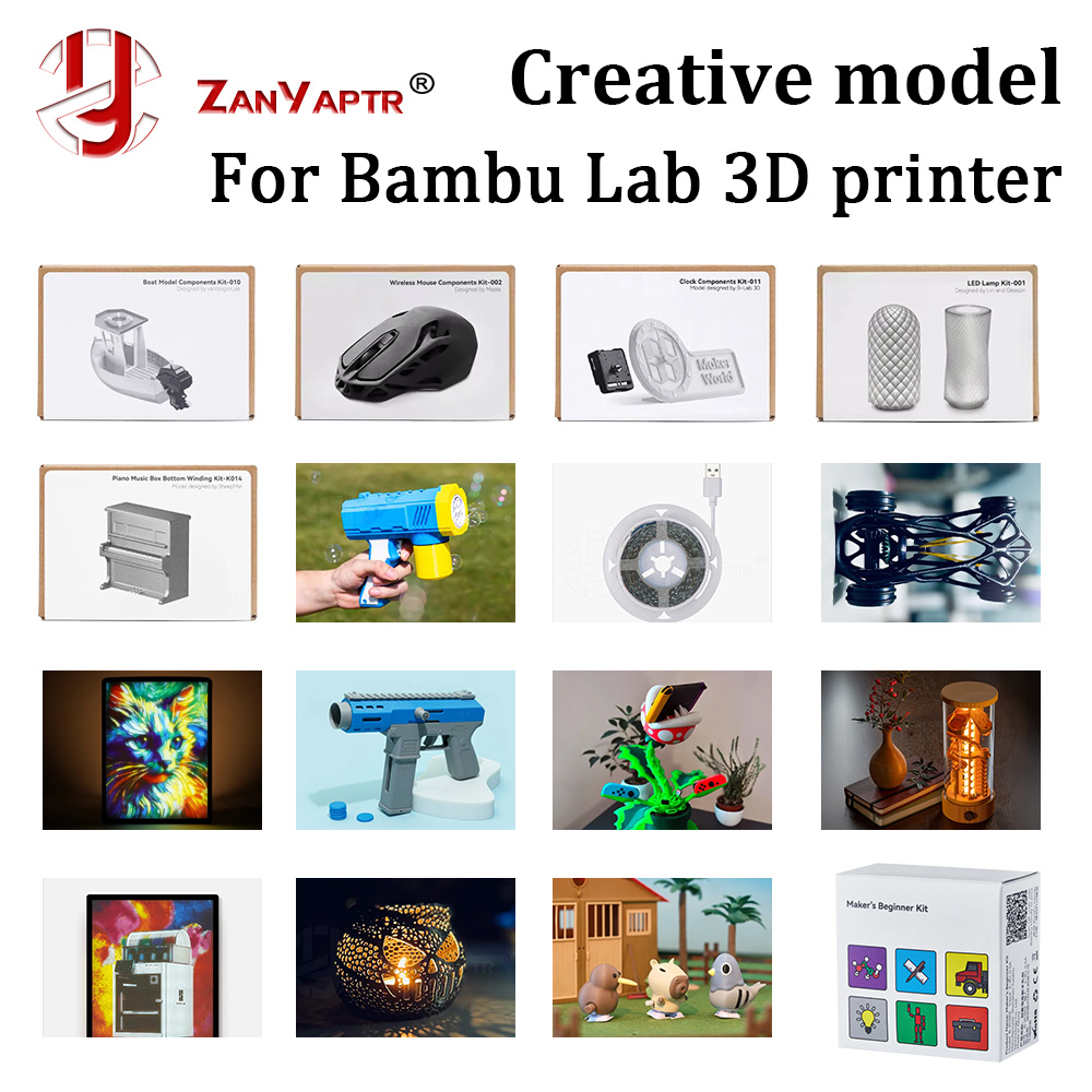For Bambu Lab DIY Creative Mod - 3D Printing Workshop avaliação e preço