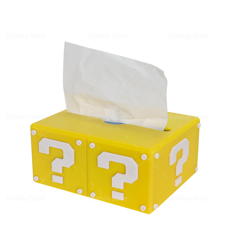 Question Mark Block Tissue Box - 3D Printing Question avaliação e preço