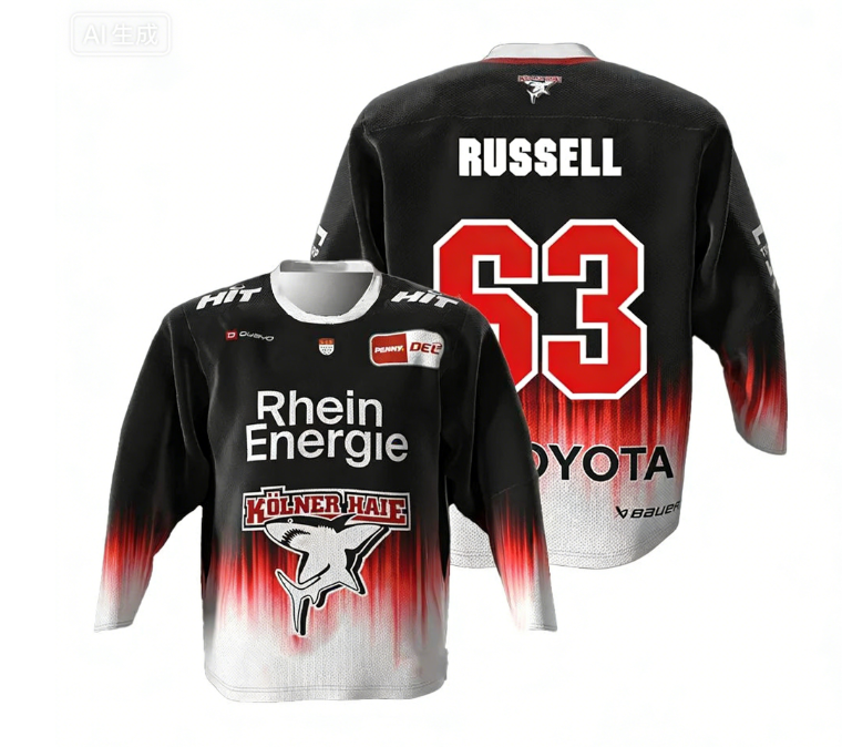 Kölner Haie MacLeod #89 Russel - 3D Printing Jersey avaliação e preço