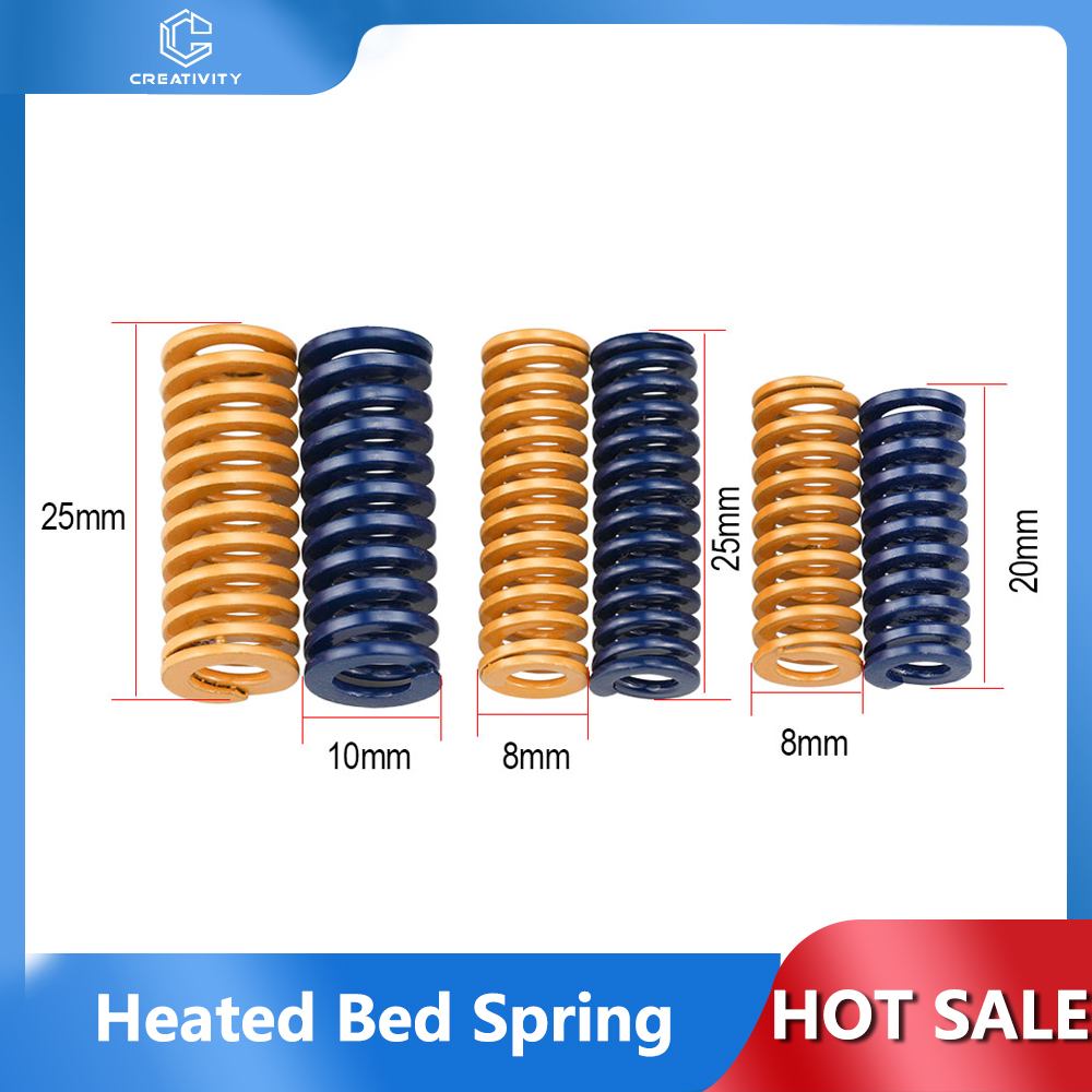 4/10PC 3D Printer Heated Bed S - 3D Printer Bed Spring avaliação e preço
