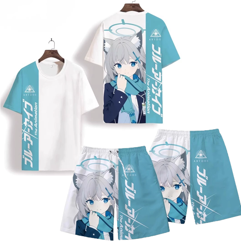 Men's Suits Anime Blue Archive - 3D Printing Jersey avaliação e preço