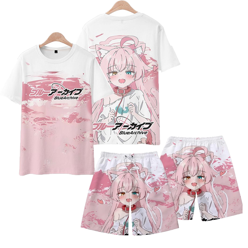 Men's Suits Anime Blue Archive - 3D Printing Jersey avaliação e preço