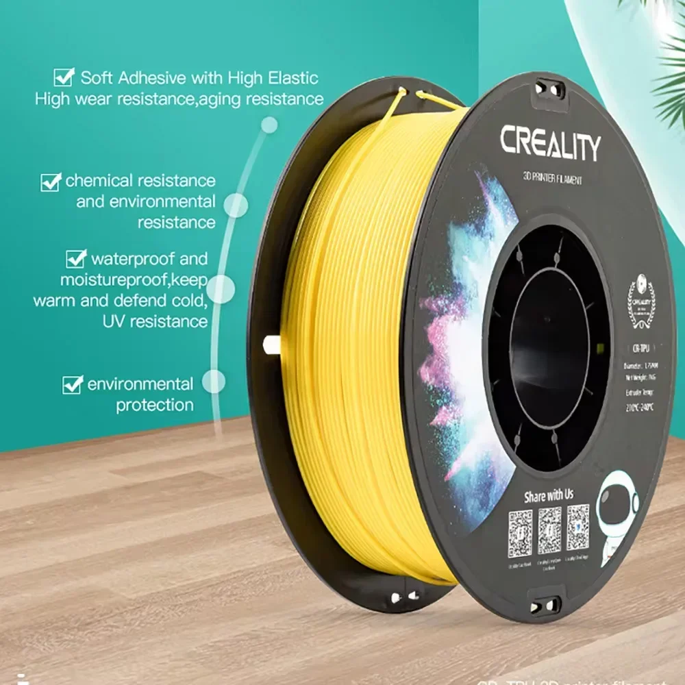 Creality Original CR-TPU Filam - 3D Printing High Temperature Materials avaliação e preço