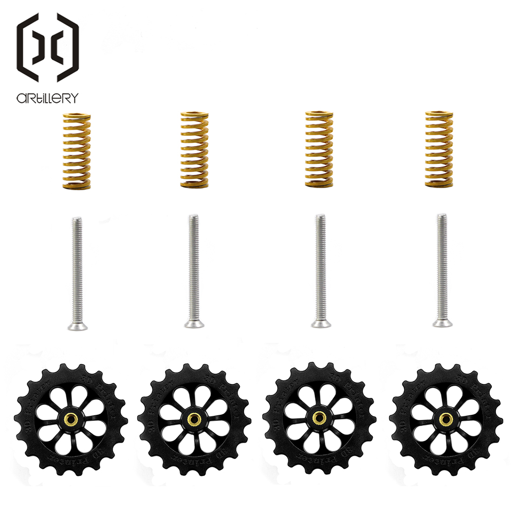 4PCS Heated Bed Spring Levelin - 3D Printer Bed Spring avaliação e preço