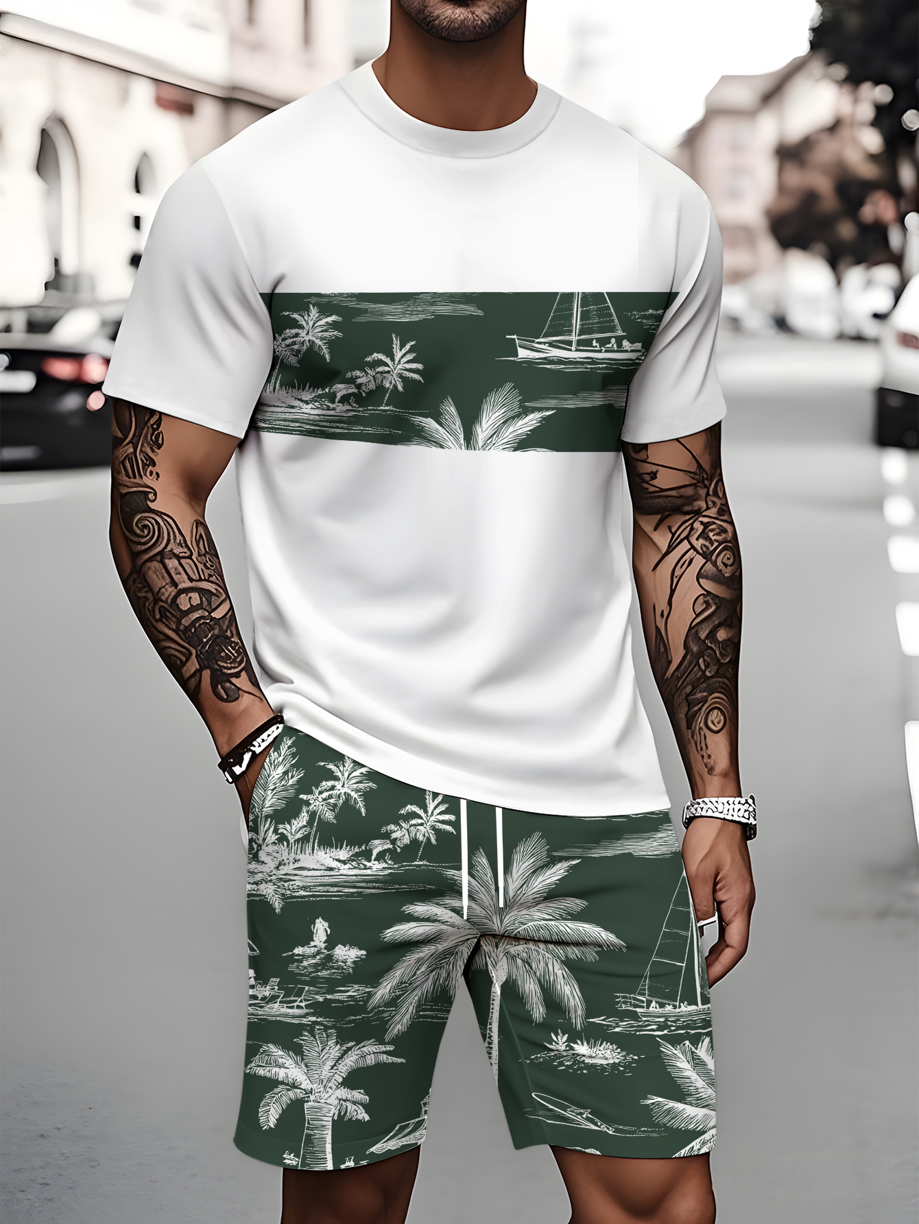 2026 Summer Fashion T-Shirt an - 3D Printing Jersey avaliação e preço