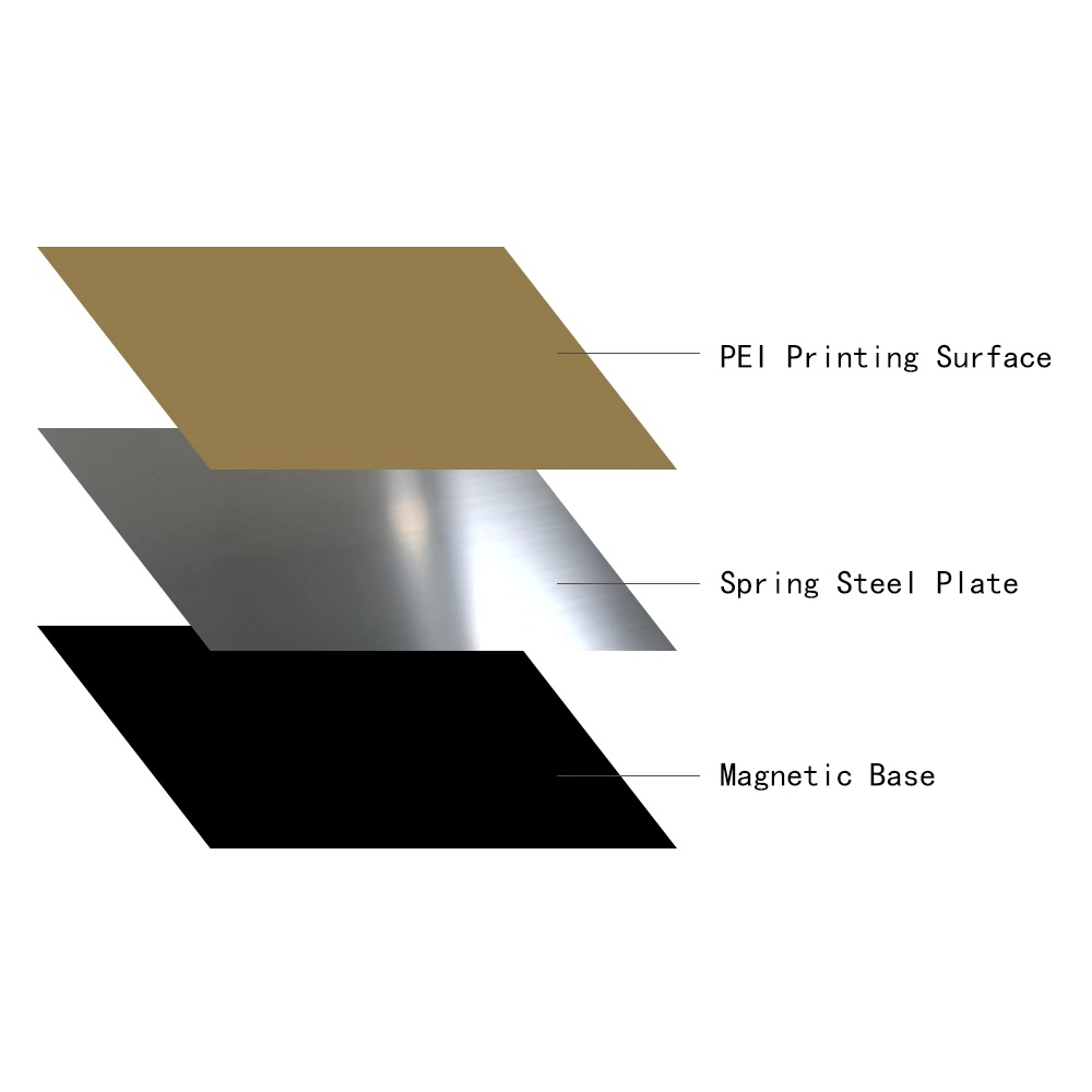 Smooth PEI Spring Steel Sheet  - 3D Printer Bed Spring avaliação e preço