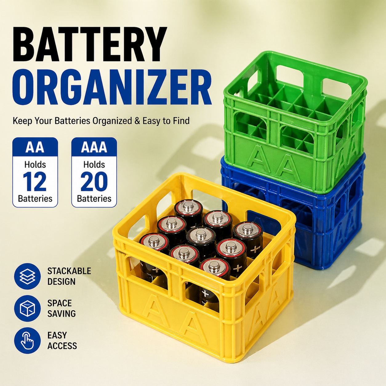 3D-Printed Mini Crate Battery  - 3D Printing Workshop avaliação e preço