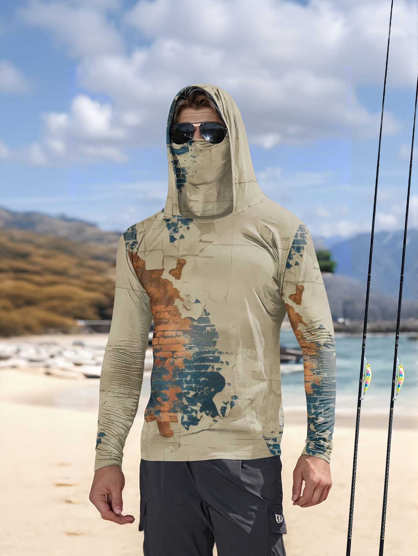 2026 Summer New Men's Long-Sle - 3D Printing Jersey avaliação e preço