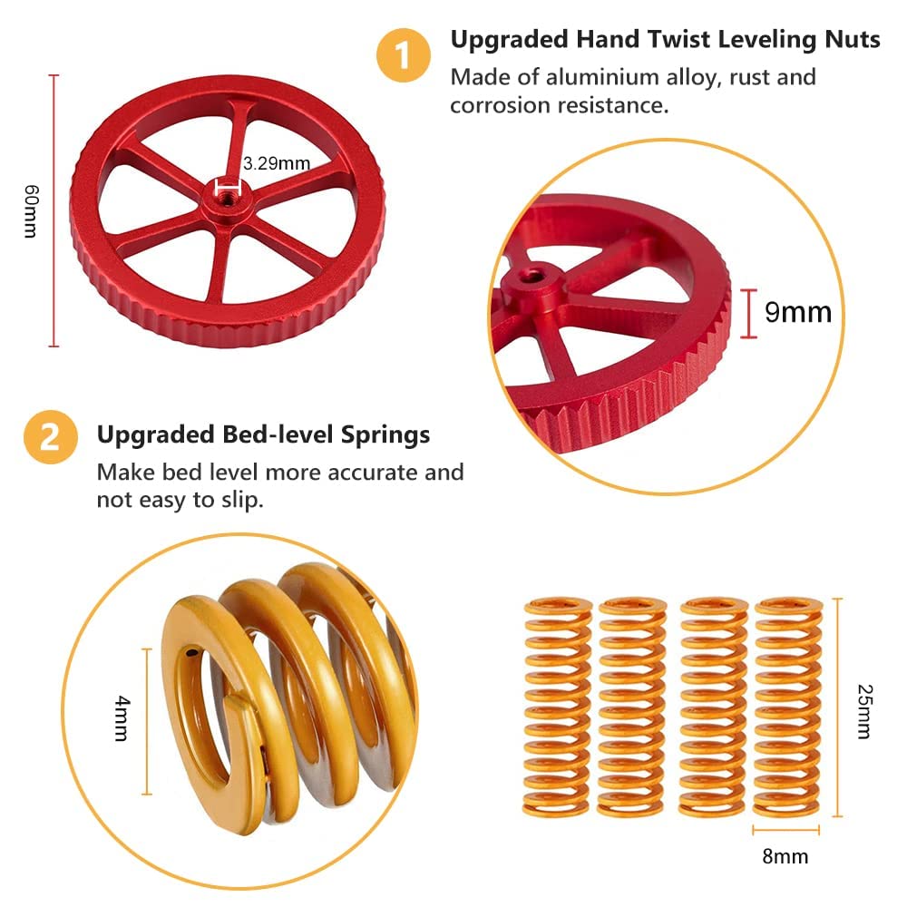 Creality official Ender 3 Pro  - 3D Printer Bed Spring avaliação e preço
