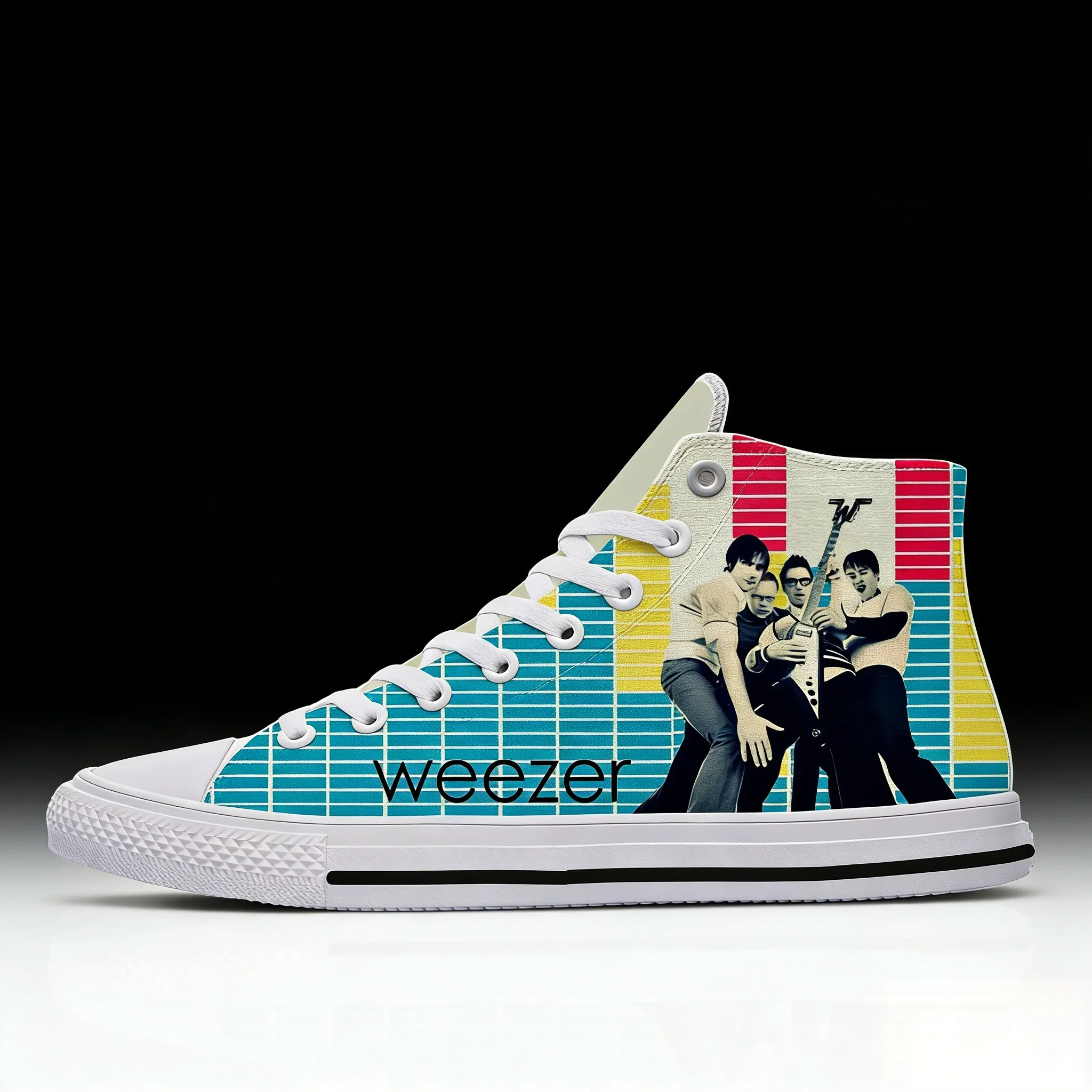 Weezer Pop Rock Band High Top  - 3D Printing Rock avaliação e preço