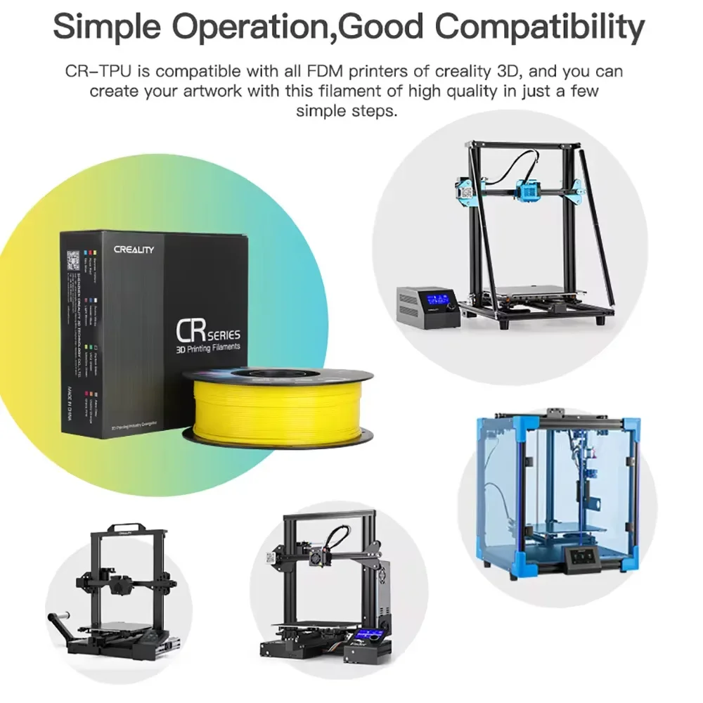 Creality Original CR-TPU Filam - 3D Printing High Temperature Materials avaliação e preço