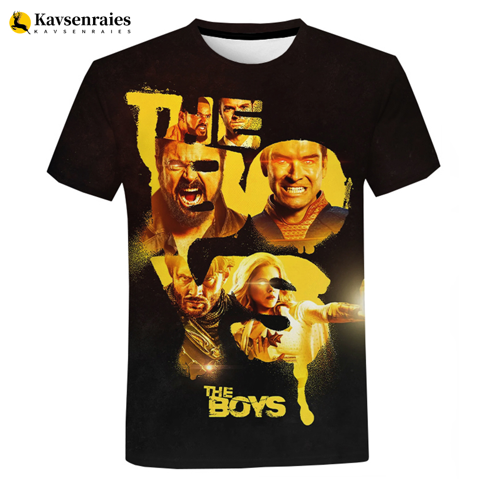 TV Series The Boys 3D T Shirt  - 3D Printing Online avaliação e preço