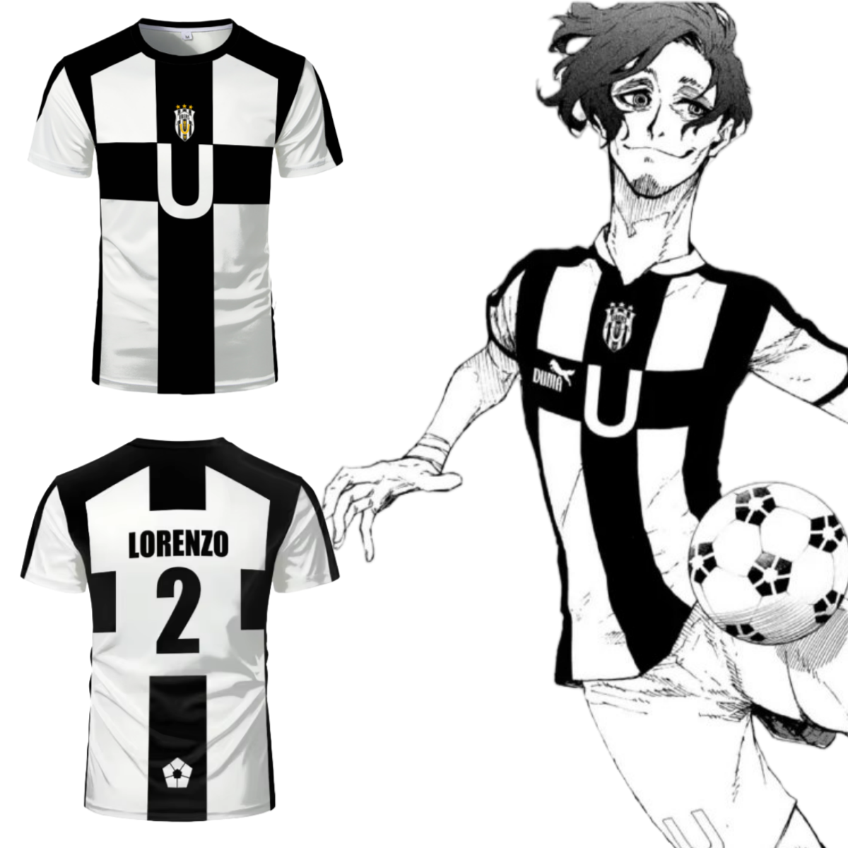 Don Lorenzo Anime #2 Lorenzo C - 3D Printing Jersey avaliação e preço