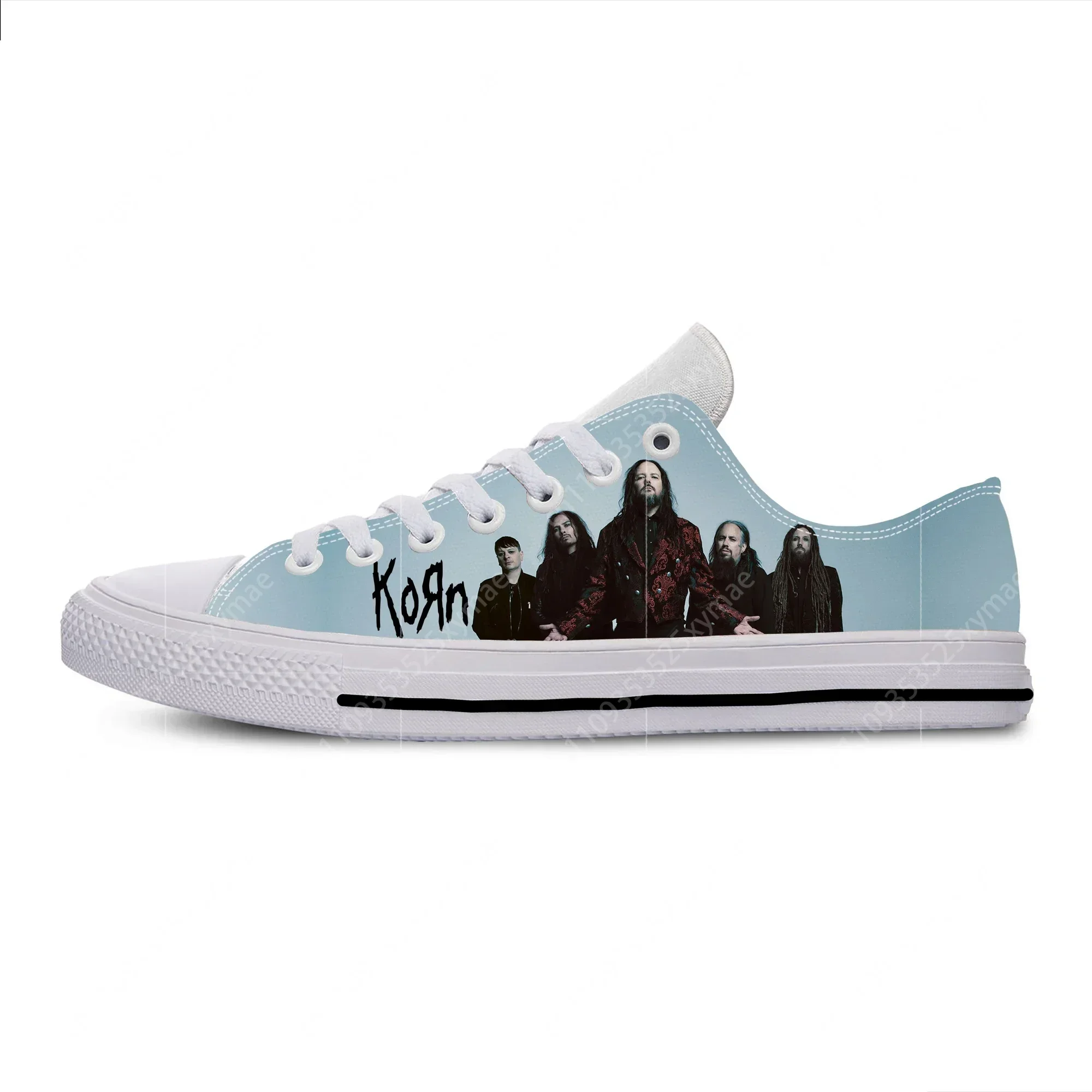 Korn Rock Band Low Top Sneaker - 3D Printing Rock avaliação e preço