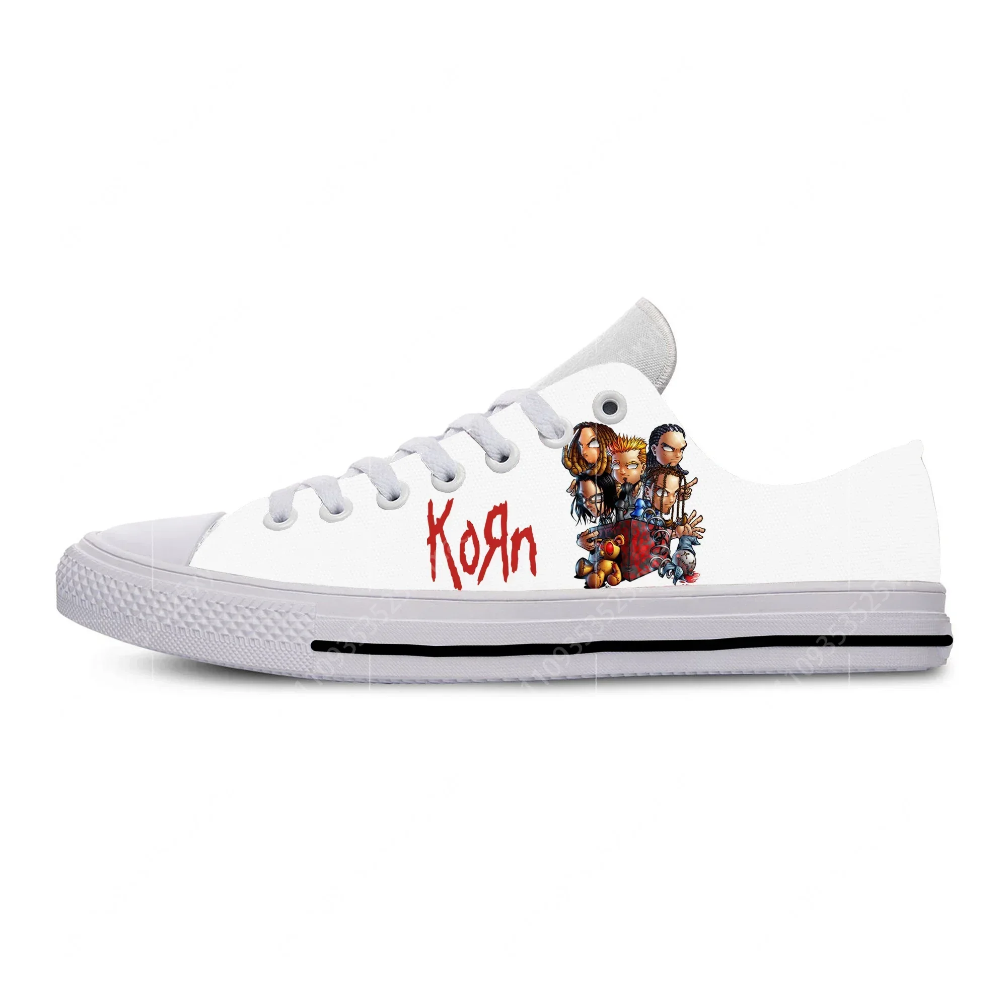 Korn Rock Band Low Top Sneaker - 3D Printing Rock avaliação e preço
