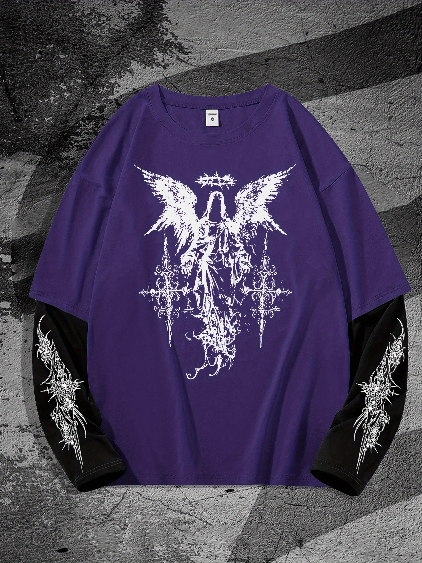 New men's long-sleeved T-shirt - 3D Printing Jersey avaliação e preço