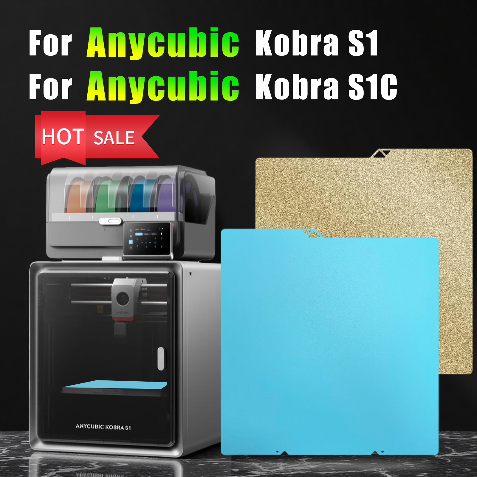Kobra S1 3D Printer Cool Plate - 3D Printer Bed Spring avaliação e preço