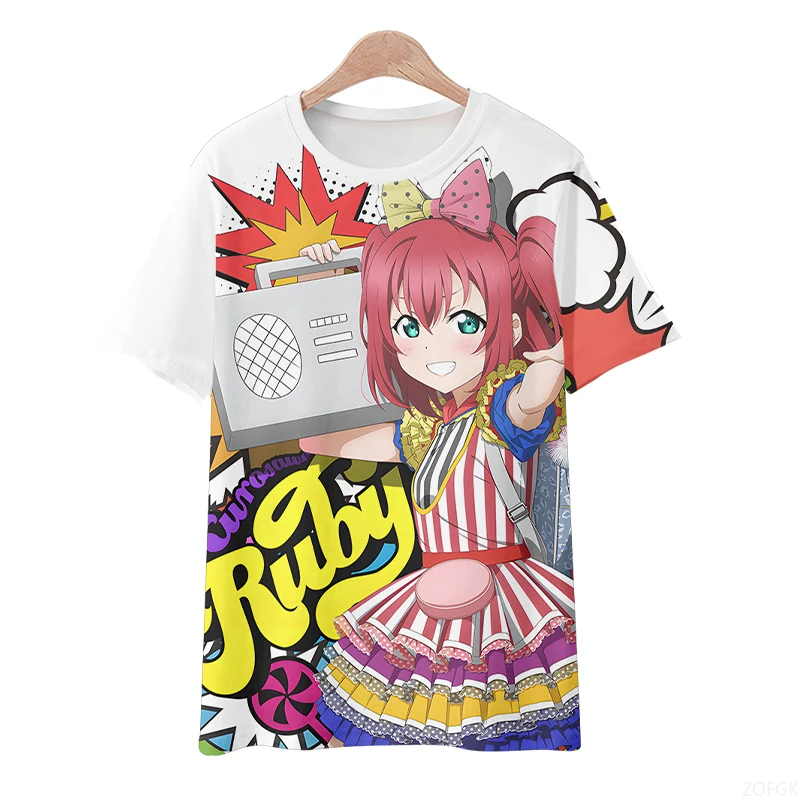New hot selling summer 3D anim - 3D Printing Jersey avaliação e preço