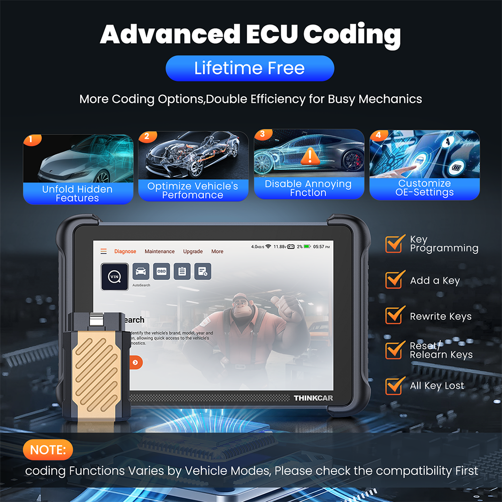 THINKCAR Thinkscan 689BT OBD2  - 3D Printing Online avaliação e preço